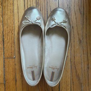 Luxe Gold Felicia Ballet Flats From Sam Edelman